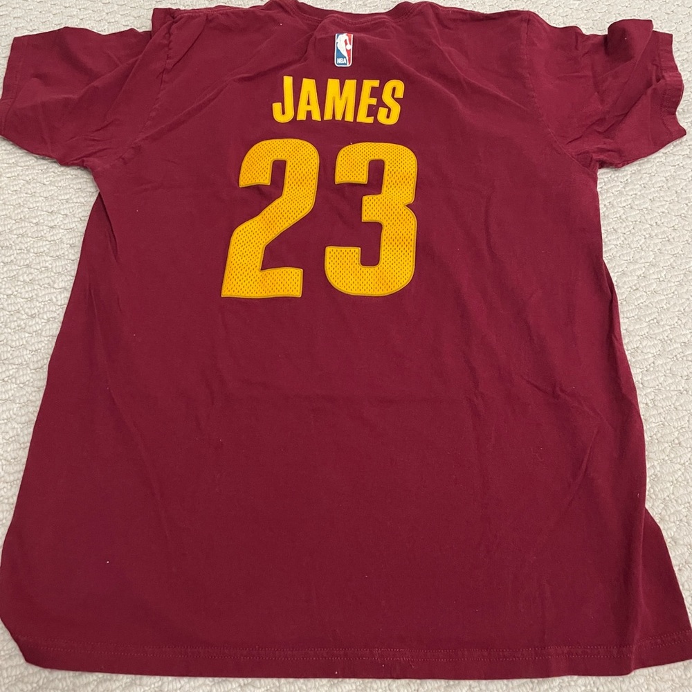 Adidas LeBron James Cleaveland Cavaliers T Shirt
